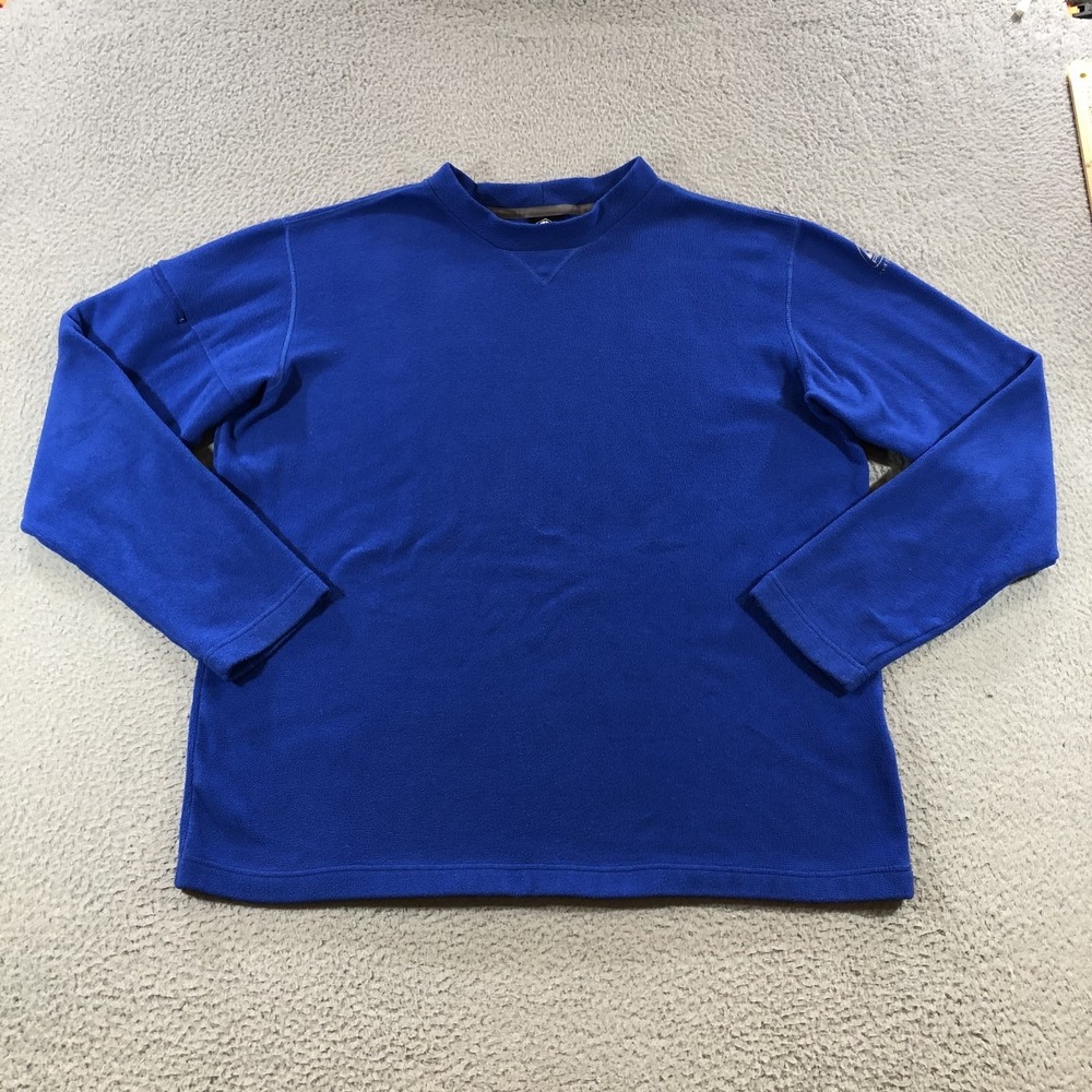 nike ACG fleece pullover sweater mens XL blue long sleeve